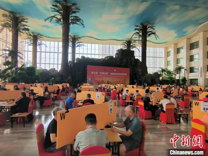 石家庄杯桥牌赛开幕 87支队伍角逐全国省会城市